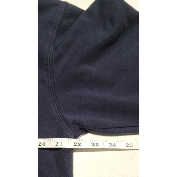 Bass Pro Shops John Morris Men's Hoodie Navy Blue Orange Promo Sweatshirt NWOT - Picture 3 of 7